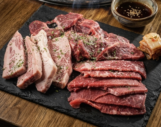 ayce korean bbq platters banchan