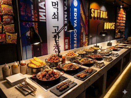ayce korean bbq platters banchan